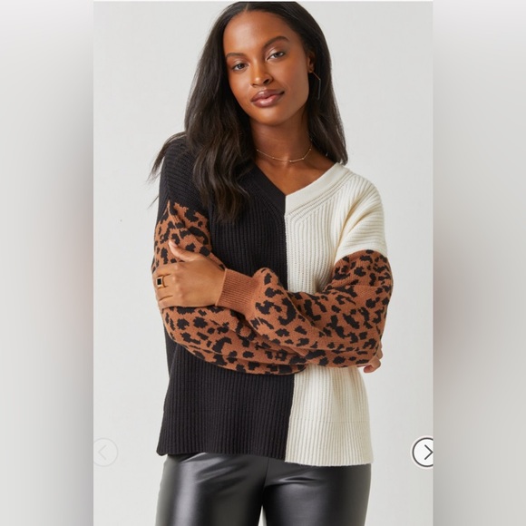 Color block Sweater - Picture 3 of 4